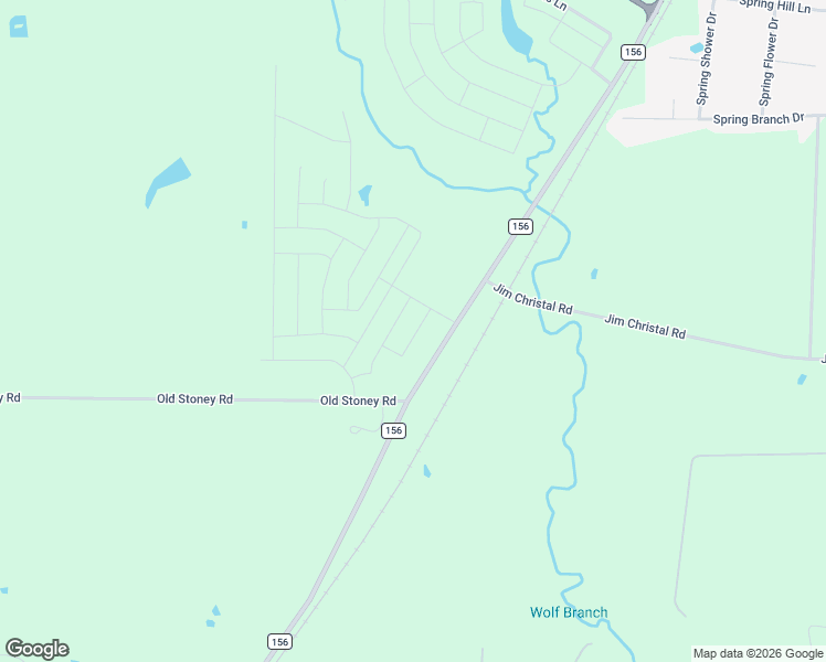 map of restaurants, bars, coffee shops, grocery stores, and more near 7571 Old Stoney Road in Ponder