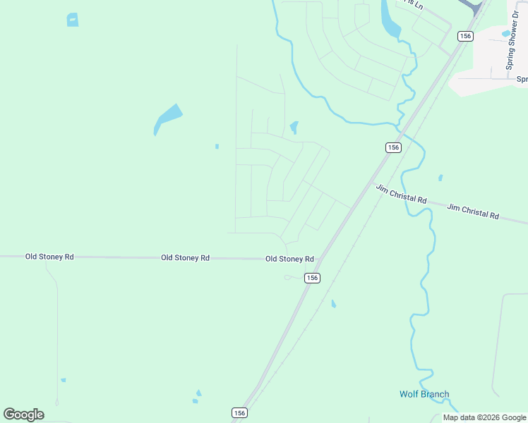 map of restaurants, bars, coffee shops, grocery stores, and more near 7501-8317 Old Stoney Road in Ponder