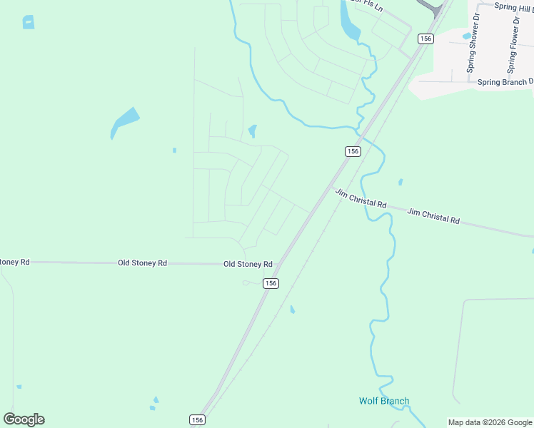 map of restaurants, bars, coffee shops, grocery stores, and more near 2250 Farm to Market Road 156 in Krum
