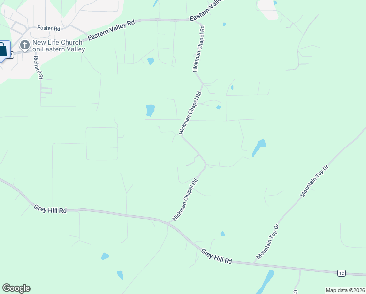 map of restaurants, bars, coffee shops, grocery stores, and more near 11086 Hickman Chapel Road in West Blocton