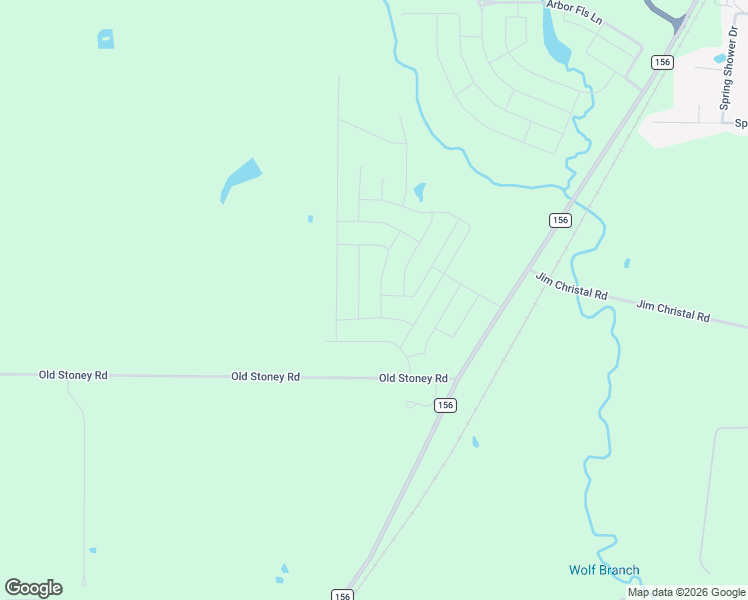 map of restaurants, bars, coffee shops, grocery stores, and more near 2250 Farm to Market Road 156 in Krum
