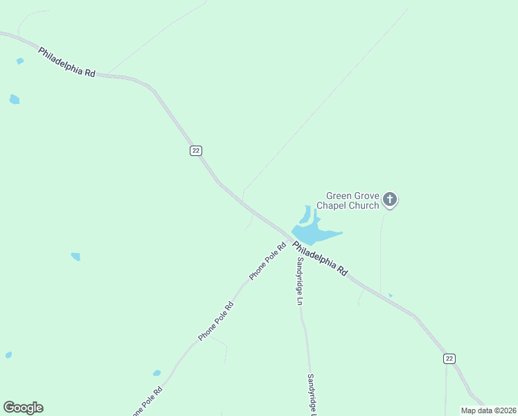 map of restaurants, bars, coffee shops, grocery stores, and more near 1898-1998 Philadelphia Road in El Dorado