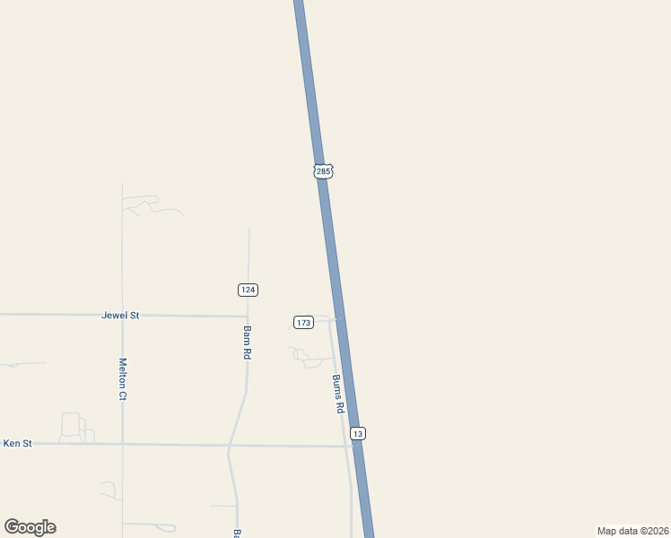 map of restaurants, bars, coffee shops, grocery stores, and more near County Road 13 in Dexter