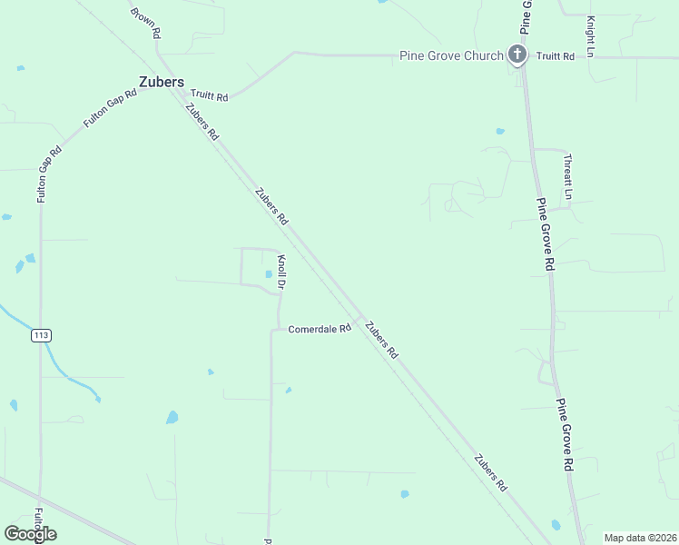 map of restaurants, bars, coffee shops, grocery stores, and more near 1320 Zubers Road in Sylacauga