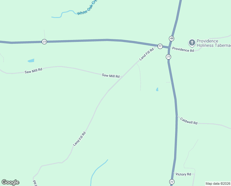 map of restaurants, bars, coffee shops, grocery stores, and more near 603 Land Fill Road in Ashland