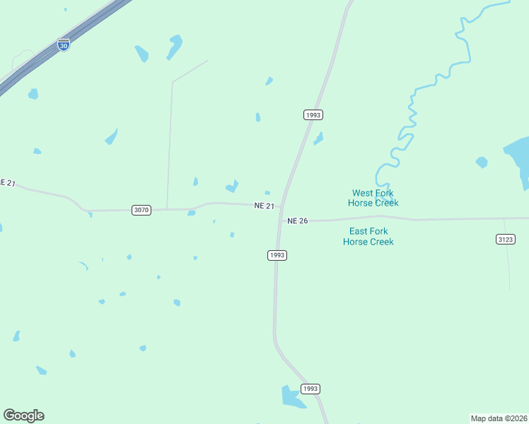 map of restaurants, bars, coffee shops, grocery stores, and more near 4104 County Road 3070 in Cookville