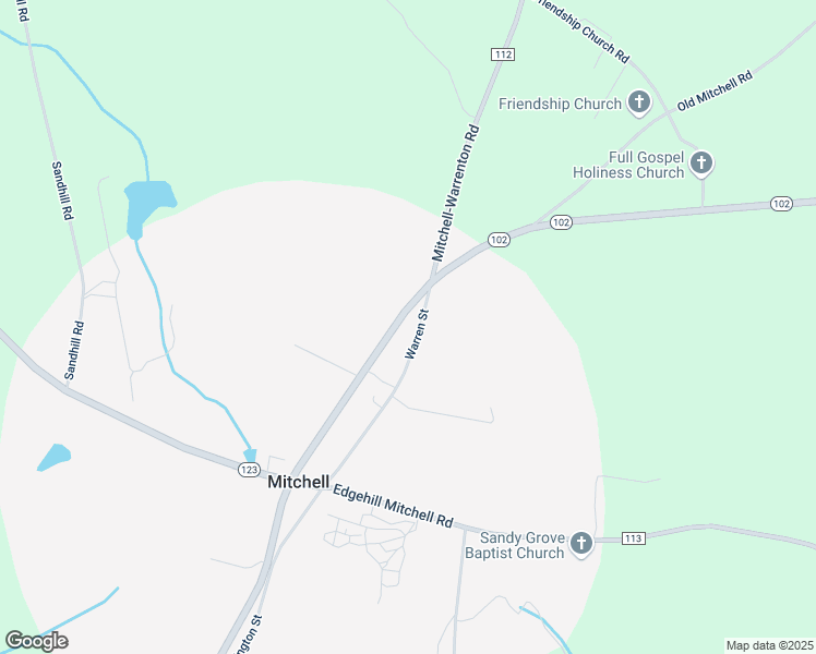 map of restaurants, bars, coffee shops, grocery stores, and more near 6216-6300 Main Street in Mitchell
