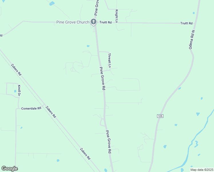 map of restaurants, bars, coffee shops, grocery stores, and more near 21 Funderburg Lane in Sylacauga