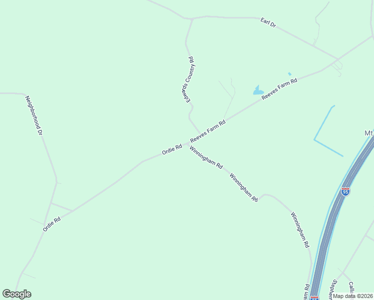 map of restaurants, bars, coffee shops, grocery stores, and more near Winningham Road in St. George