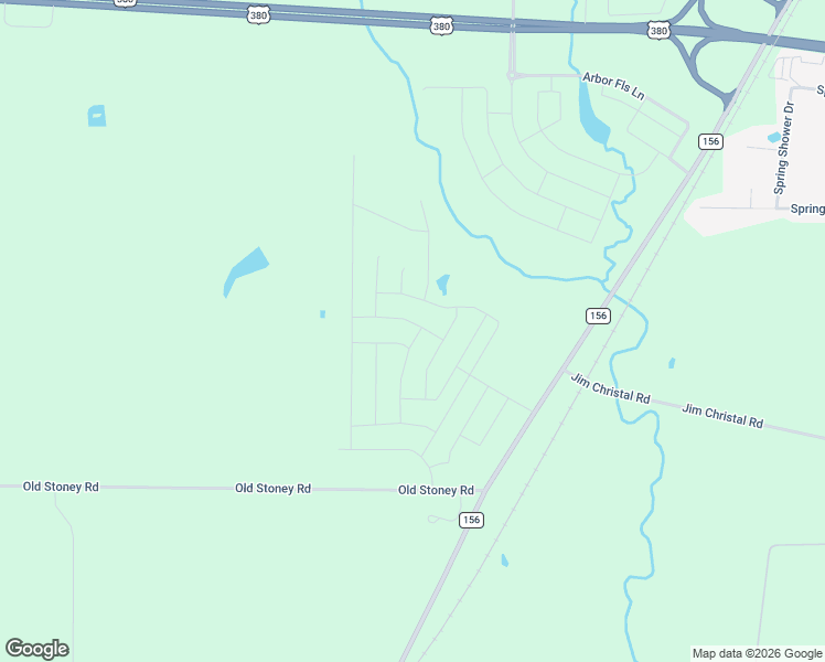 map of restaurants, bars, coffee shops, grocery stores, and more near 2250 Farm to Market Road 156 in Krum