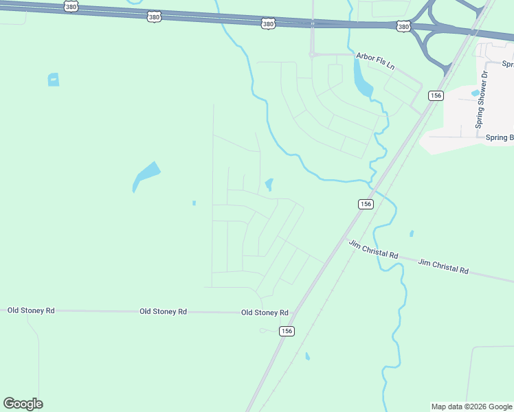 map of restaurants, bars, coffee shops, grocery stores, and more near 2250 Farm to Market Road 156 in Krum