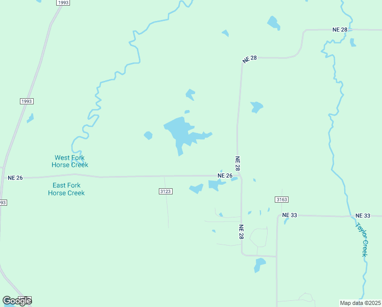 map of restaurants, bars, coffee shops, grocery stores, and more near 983 County Road 3120 in Cookville