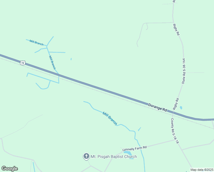 map of restaurants, bars, coffee shops, grocery stores, and more near 2857 Dorange Road in Reevesville