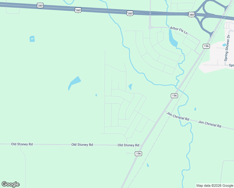 map of restaurants, bars, coffee shops, grocery stores, and more near 2250 Farm to Market Road 156 in Krum