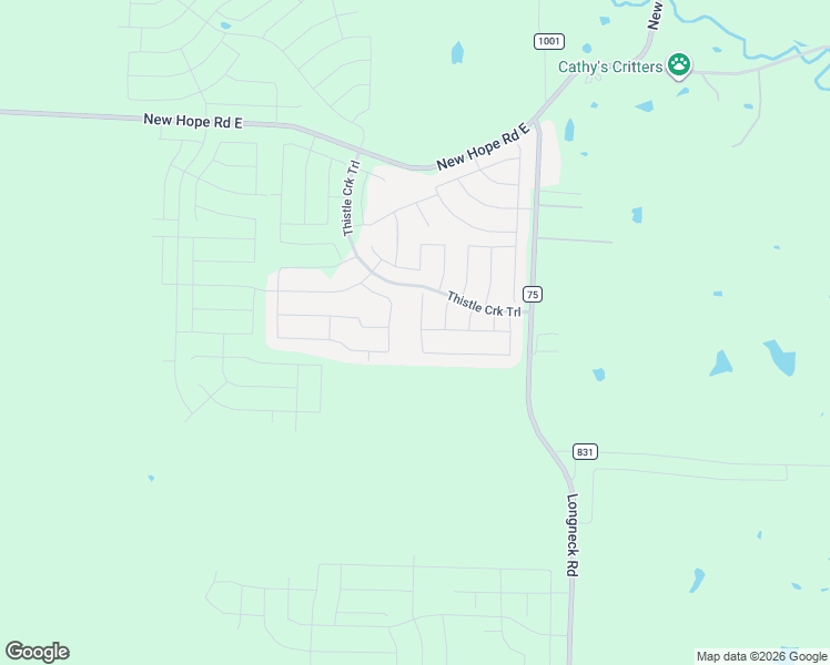 map of restaurants, bars, coffee shops, grocery stores, and more near 4568 FM in McKinney