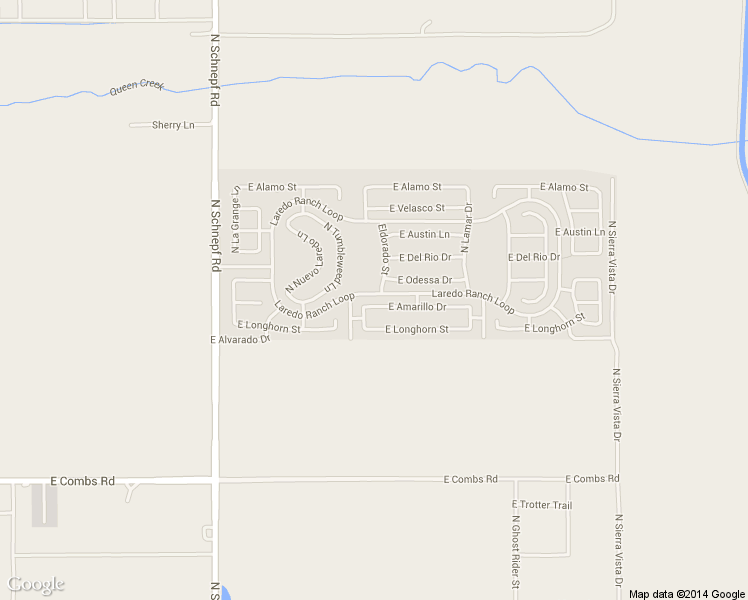 map of restaurants, bars, coffee shops, grocery stores, and more near 4084 East Amarillo Drive in San Tan Valley