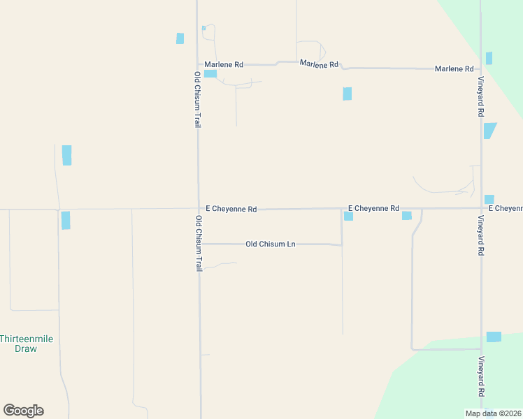 map of restaurants, bars, coffee shops, grocery stores, and more near 221 East Cheyenne Road in Dexter