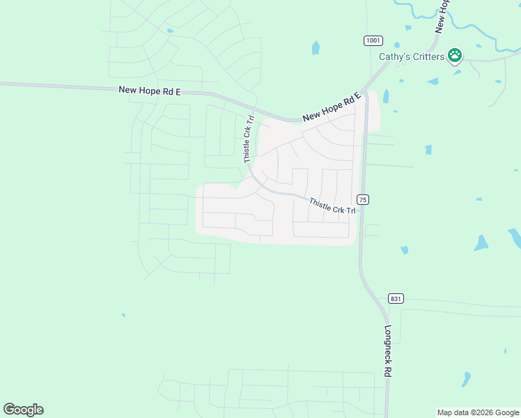 map of restaurants, bars, coffee shops, grocery stores, and more near 4568 FM in McKinney