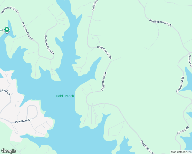 map of restaurants, bars, coffee shops, grocery stores, and more near 238 Cold Branch Road in Eatonton