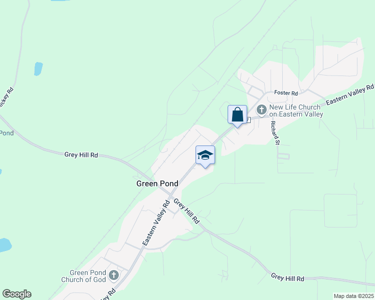 map of restaurants, bars, coffee shops, grocery stores, and more near Crest Drive in McCalla