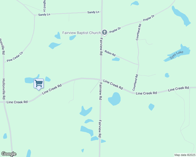 map of restaurants, bars, coffee shops, grocery stores, and more near 755 Fairview Road in Brooks