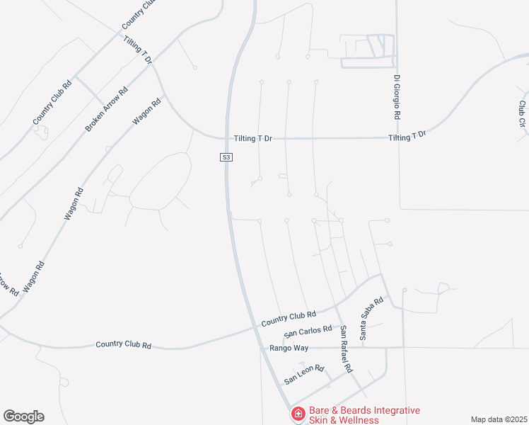 map of restaurants, bars, coffee shops, grocery stores, and more near Carillo Road in Borrego Springs
