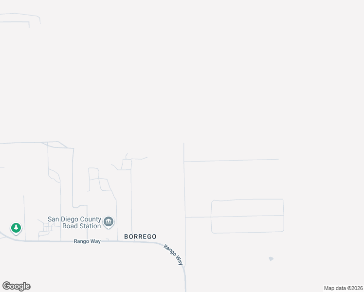 map of restaurants, bars, coffee shops, grocery stores, and more near 3319 Yaqui Pass Road in Borrego Springs