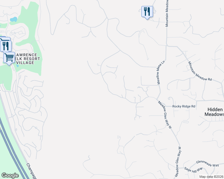 map of restaurants, bars, coffee shops, grocery stores, and more near 29269 Meadow Glen Way West in Escondido