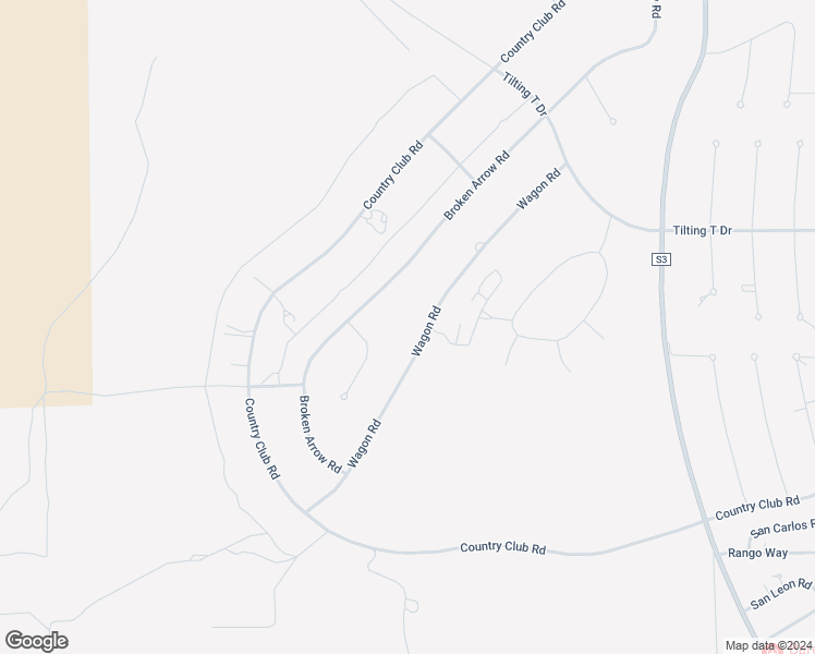 map of restaurants, bars, coffee shops, grocery stores, and more near Wagon Road in Borrego Springs