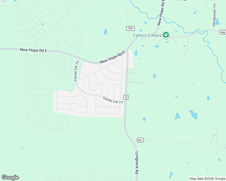 map of restaurants, bars, coffee shops, grocery stores, and more near 3952 Farm to Market Road 75 in Princeton