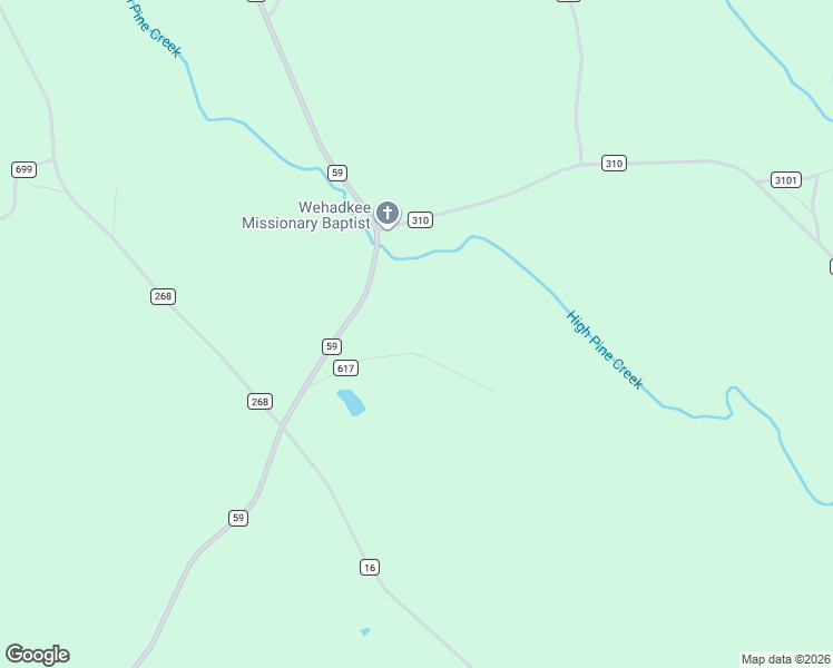 map of restaurants, bars, coffee shops, grocery stores, and more near County Road 617 in Roanoke