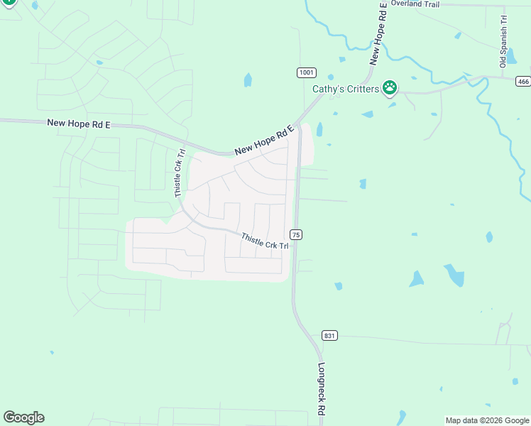 map of restaurants, bars, coffee shops, grocery stores, and more near 3952 Farm to Market Road 75 in Princeton