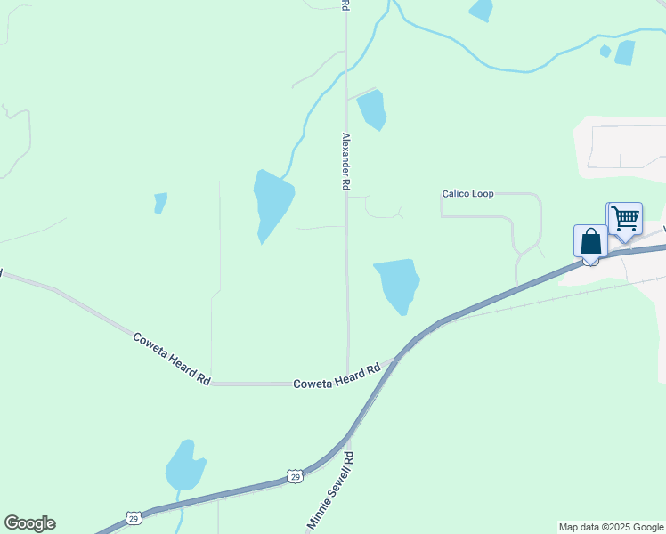 map of restaurants, bars, coffee shops, grocery stores, and more near 160 Alexander Road in Grantville