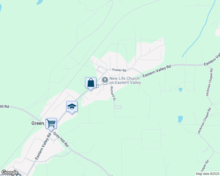 map of restaurants, bars, coffee shops, grocery stores, and more near 12306 Richard Street in Lake View