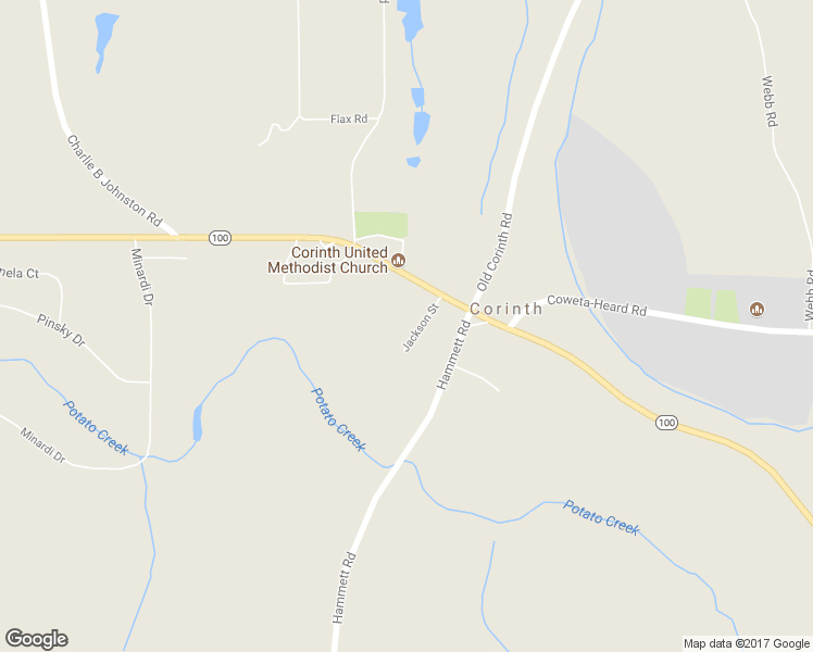 map of restaurants, bars, coffee shops, grocery stores, and more near 84 Jackson Street in Hogansville