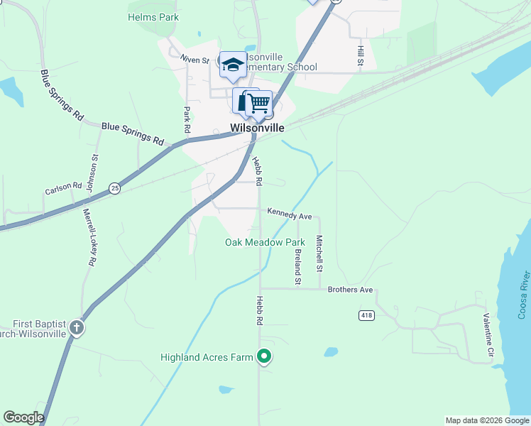 map of restaurants, bars, coffee shops, grocery stores, and more near 235 Hebb Road in Wilsonville