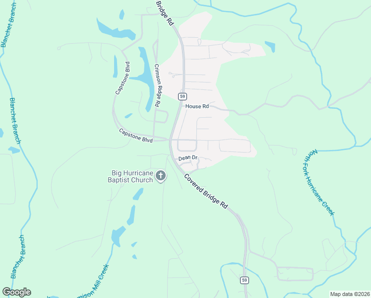 map of restaurants, bars, coffee shops, grocery stores, and more near 15973 Stone Ridge Circle in Brookwood