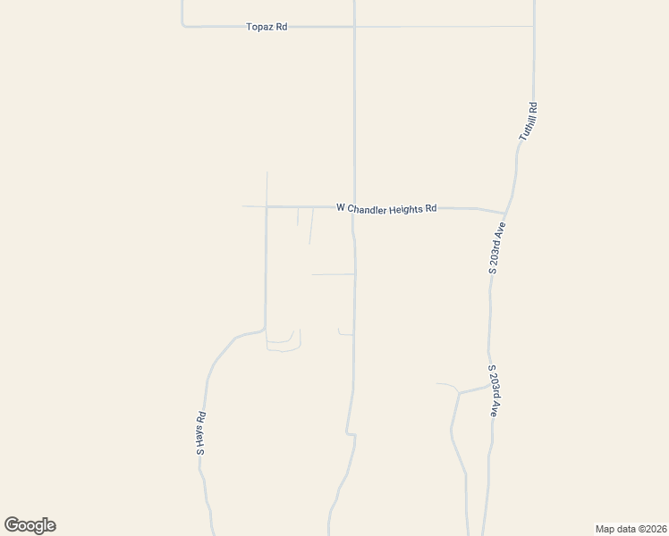 map of restaurants, bars, coffee shops, grocery stores, and more near 24022 South 207th Avenue in Buckeye