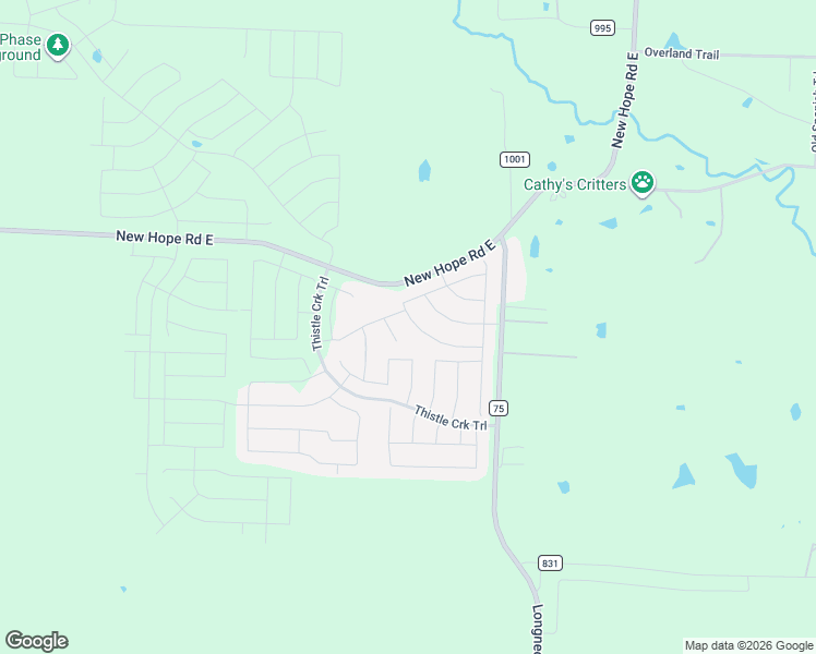 map of restaurants, bars, coffee shops, grocery stores, and more near 4568 FM in McKinney