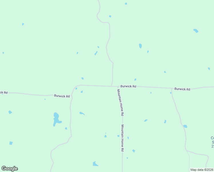 map of restaurants, bars, coffee shops, grocery stores, and more near Burwick Road in Jacksboro