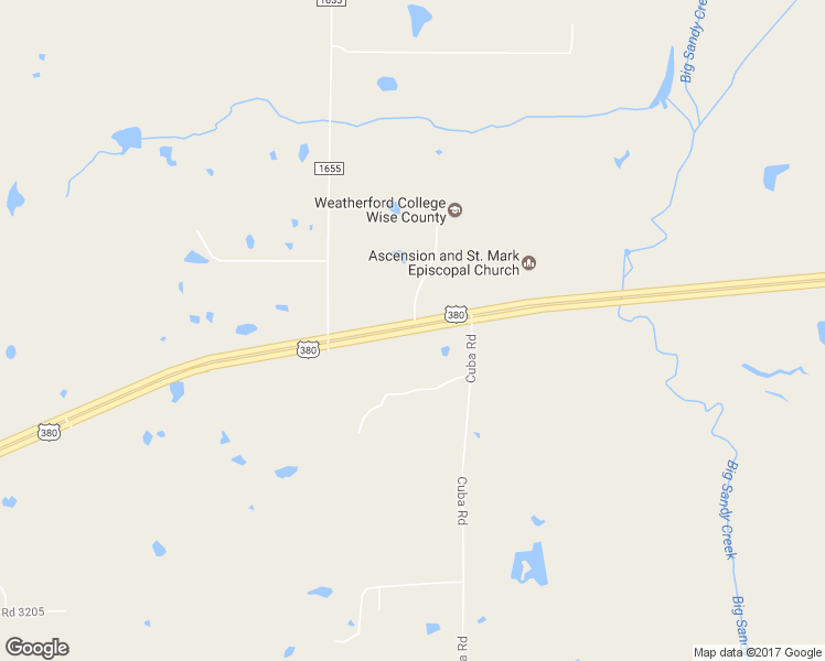 map of restaurants, bars, coffee shops, grocery stores, and more near 5633 U.S. 380 in Bridgeport