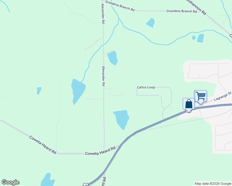 map of restaurants, bars, coffee shops, grocery stores, and more near 119 Bombay Lane in Grantville