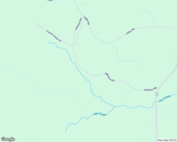 map of restaurants, bars, coffee shops, grocery stores, and more near 15289 Hillview Road in Coker