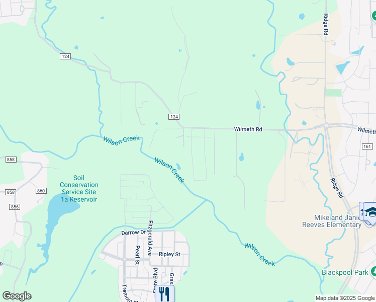 map of restaurants, bars, coffee shops, grocery stores, and more near 2901 Inn Kitchen Way in McKinney