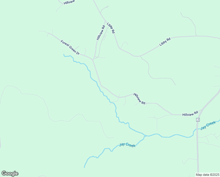 map of restaurants, bars, coffee shops, grocery stores, and more near 15289 Hillview Rd in Coker