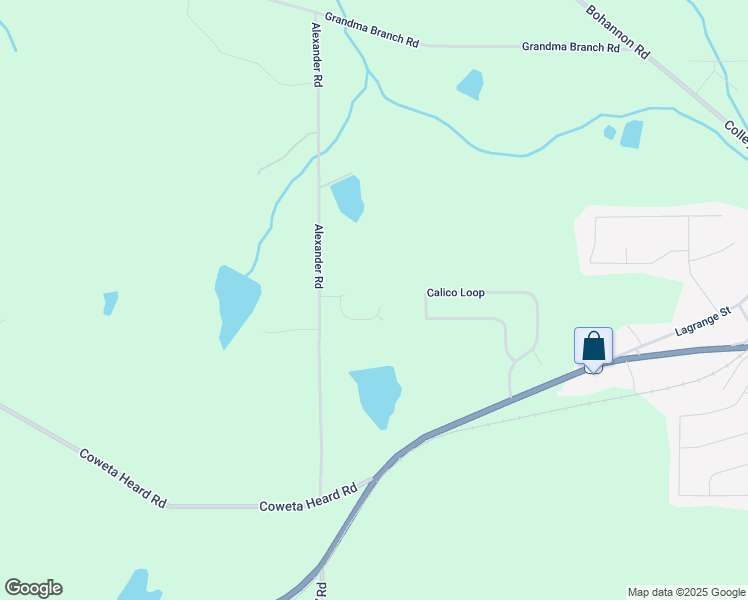 map of restaurants, bars, coffee shops, grocery stores, and more near 125 Bombay Lane in Grantville