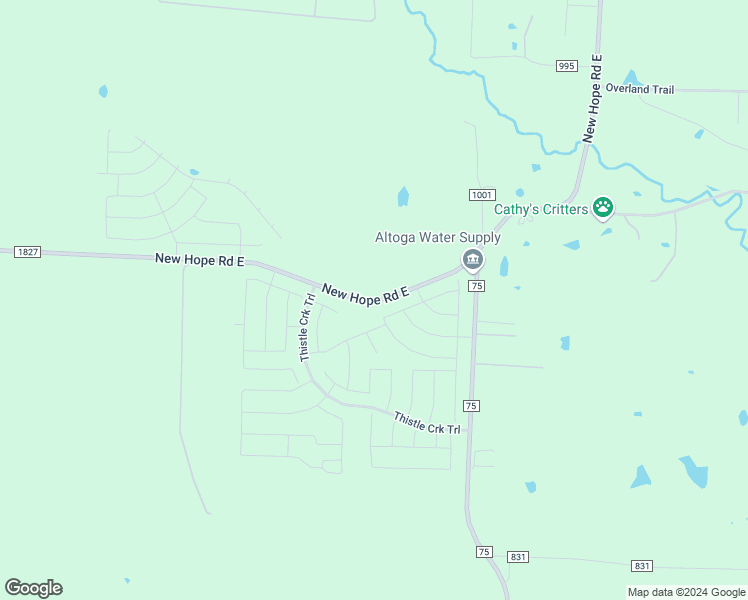 map of restaurants, bars, coffee shops, grocery stores, and more near 4568 FM in McKinney