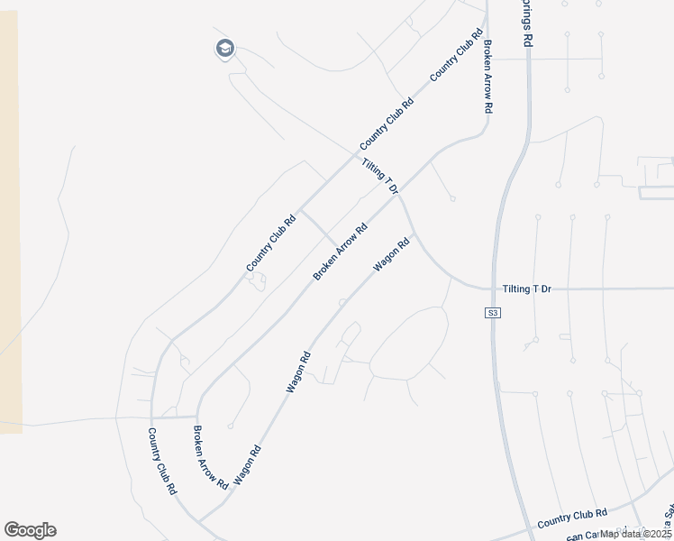 map of restaurants, bars, coffee shops, grocery stores, and more near 3211 Broken Arrow Road in Borrego Springs