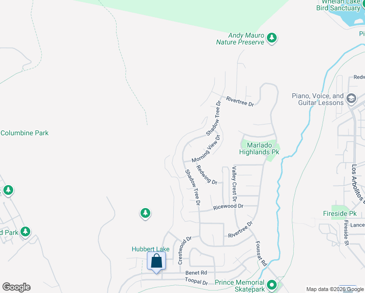 map of restaurants, bars, coffee shops, grocery stores, and more near 3305 New Branch Court in Oceanside