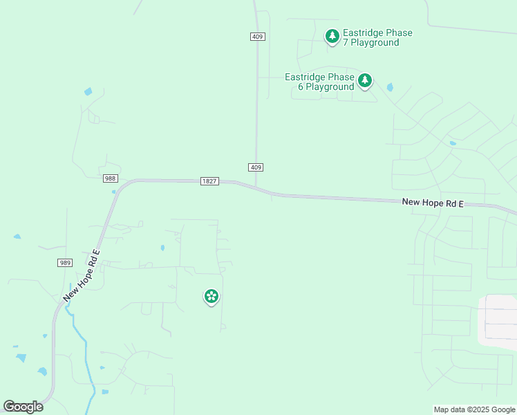 map of restaurants, bars, coffee shops, grocery stores, and more near 4556 New Hope Road East in McKinney